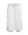 Capri Shorts | White