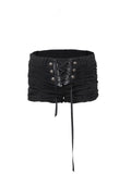 Ruched Shorts | Black