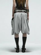 Harem Shorts | Light Grey