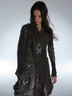 Shawl Top | Brown