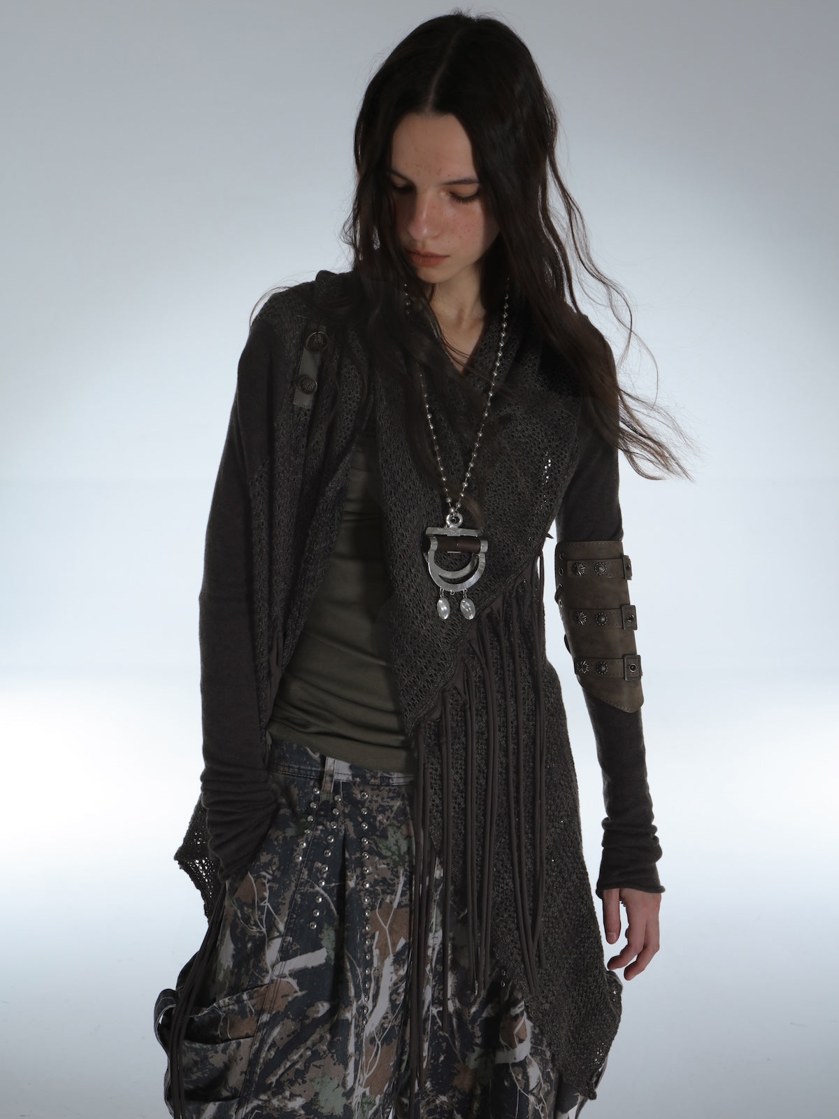 Shawl Top | Brown