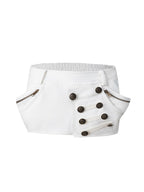 Napoleon Skort | White
