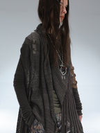 Shawl Top | Brown