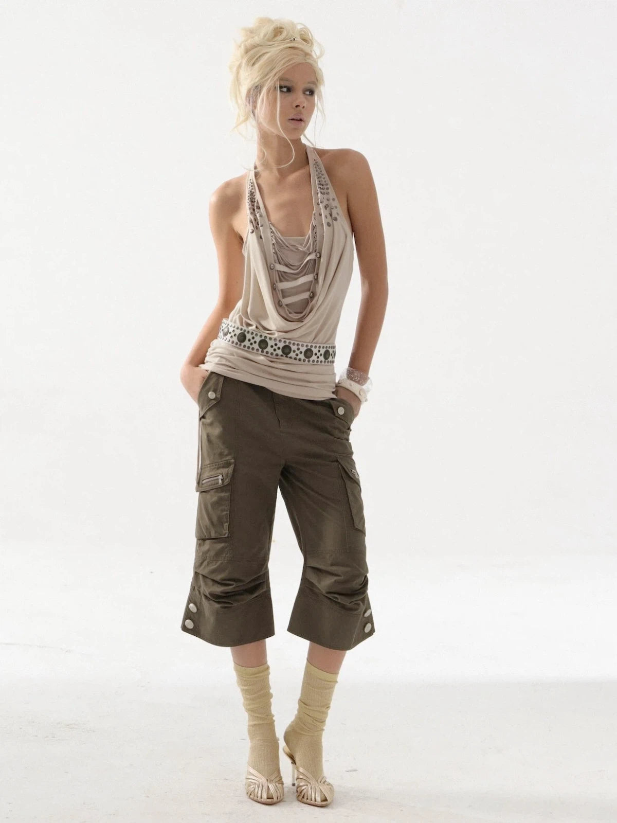 Knight Tank Top | Beige