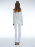 Skinny Flares | White
