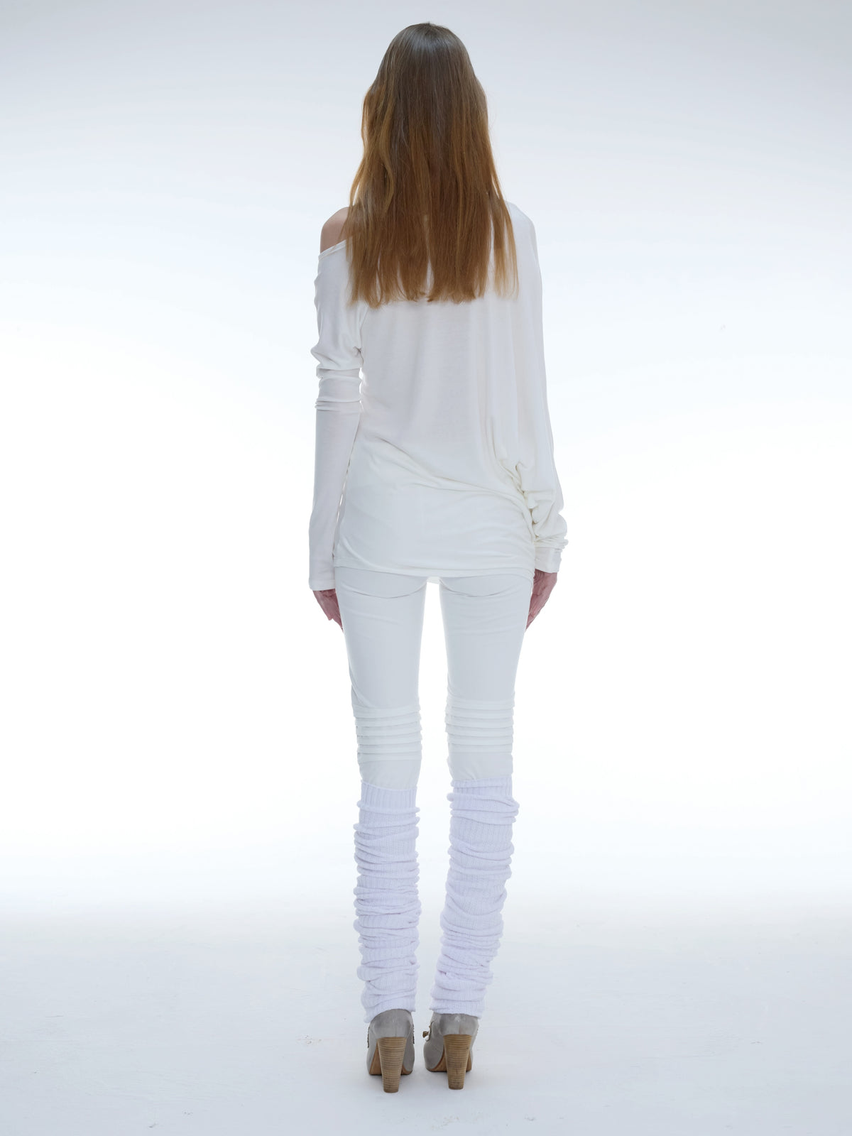 Skinny Flares | White