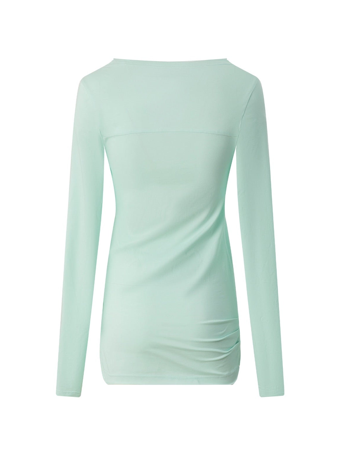 Graphic Henley Top  | Mint