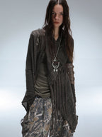 Shawl Top | Brown
