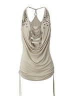 Knight Tank Top | Beige