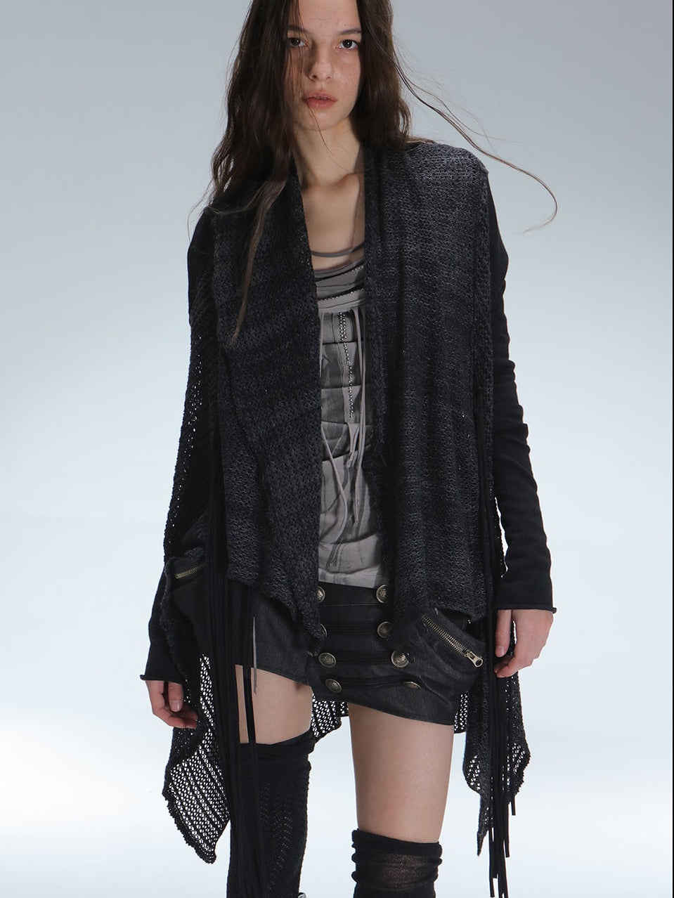 Shawl Top | Black