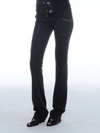 Skinny Flares | Black