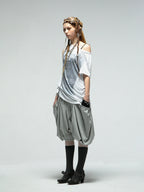 Harem Shorts | Light Grey