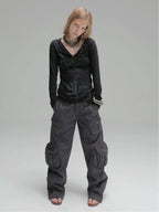 Pockets Cargos | Black