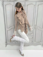 Skinny Flares | White