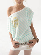 Batwing Mini Dress | Green