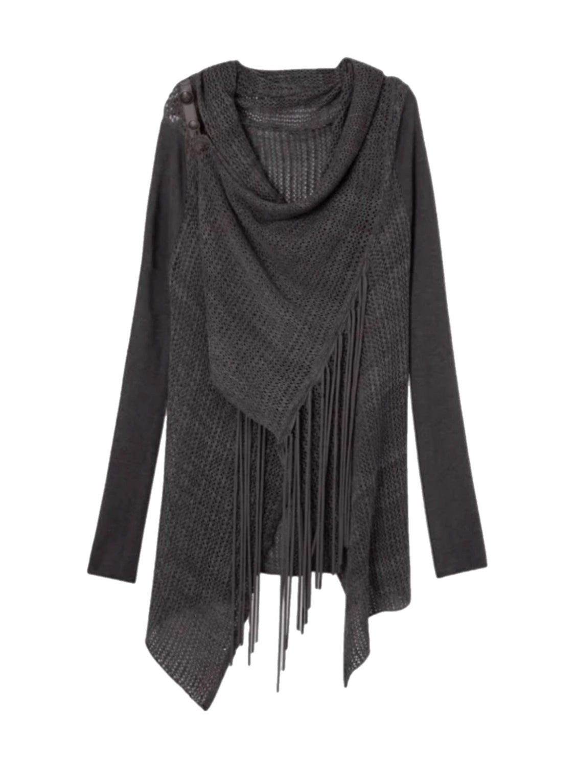 Shawl Top | Brown