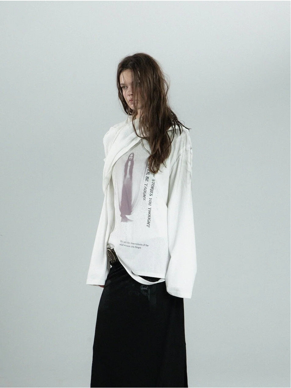 Baggy Tee | White