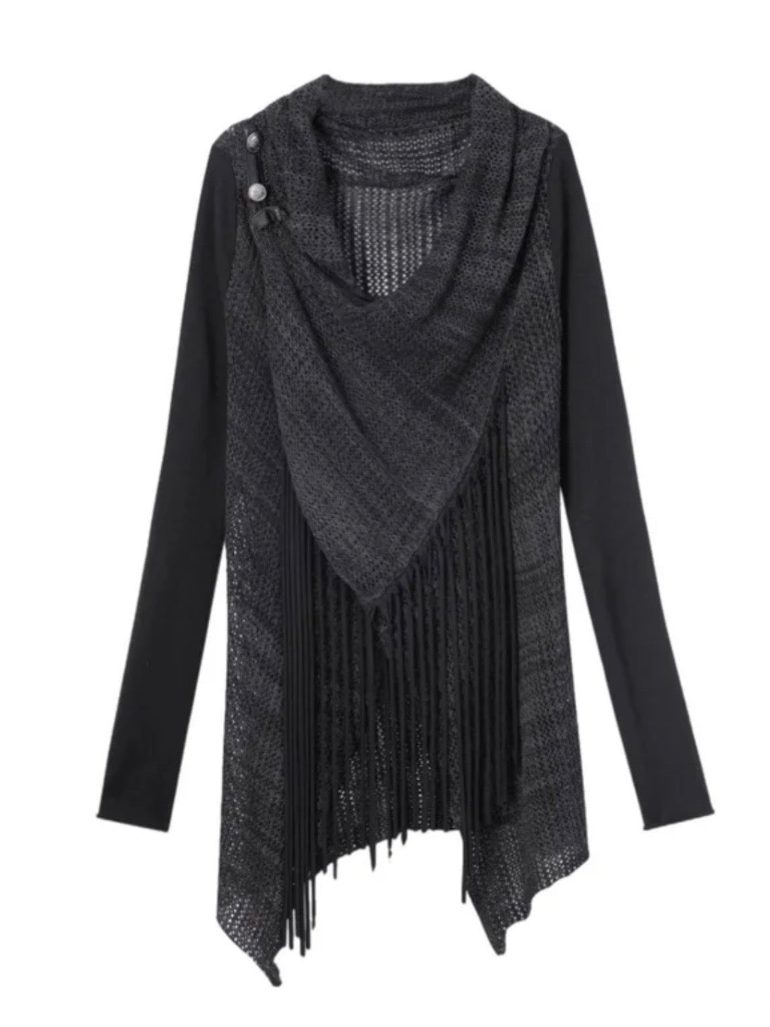 Shawl Top | Black
