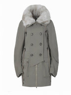 Long Barn Coat | Khaki