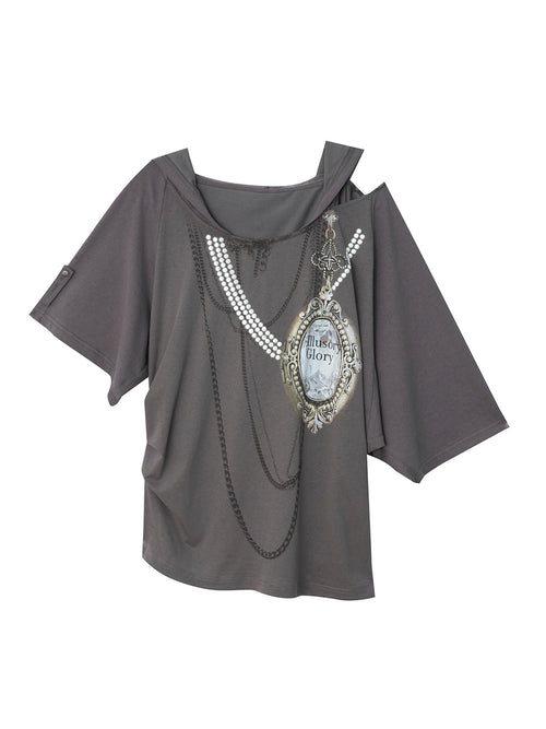 Batwing Hooded Top | Lilac