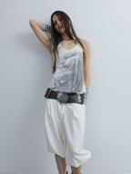 Capri Shorts | White