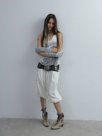 Capri Shorts | White