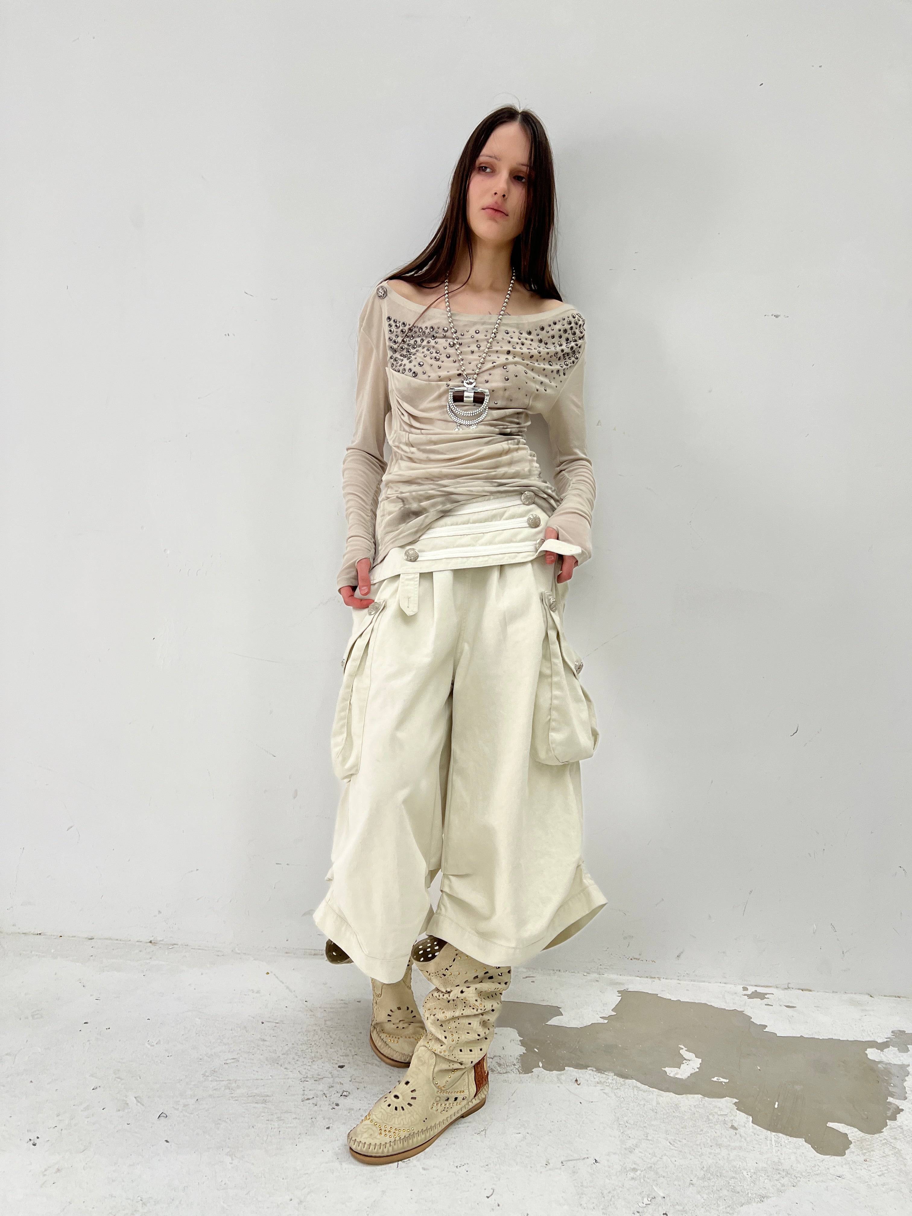 Victory Cargo Jorts | Beige