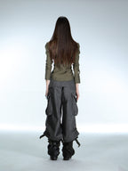Victory Cargo Jorts | Grey